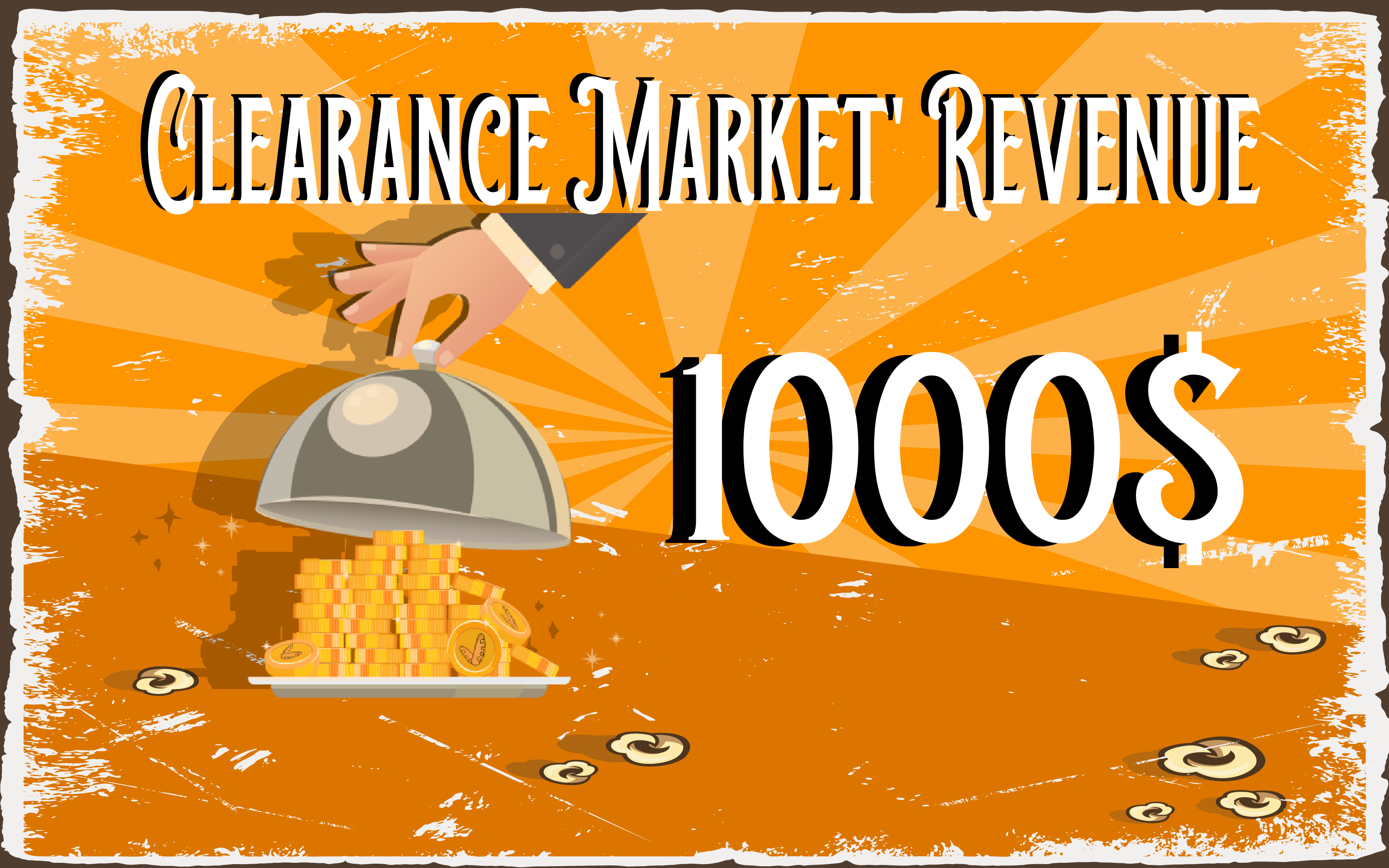 Clearance Market Reached 1000 USD In Revenue After 24 Hours BAMI