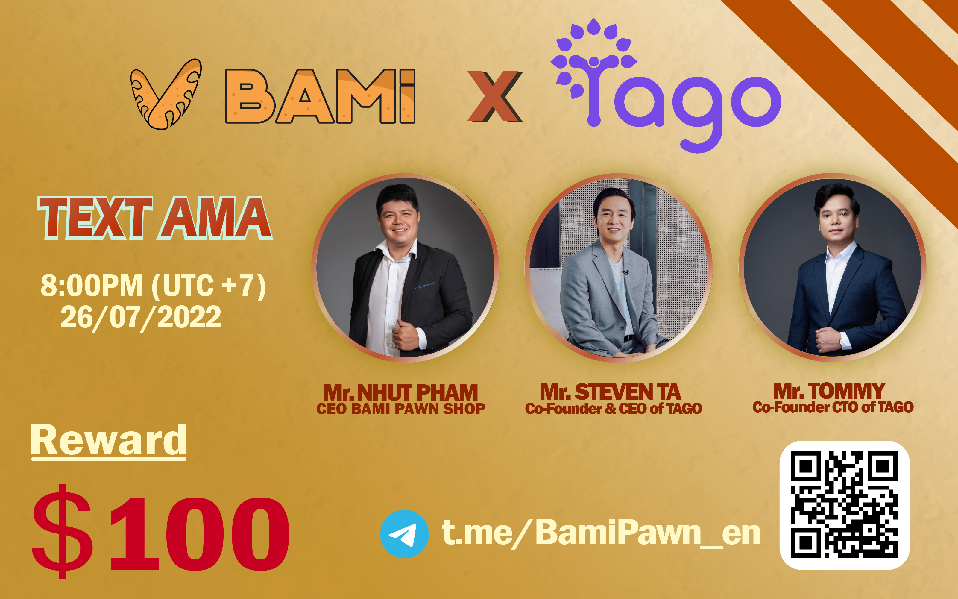 AMA TEXT: Bami Pawn Shop and Tago